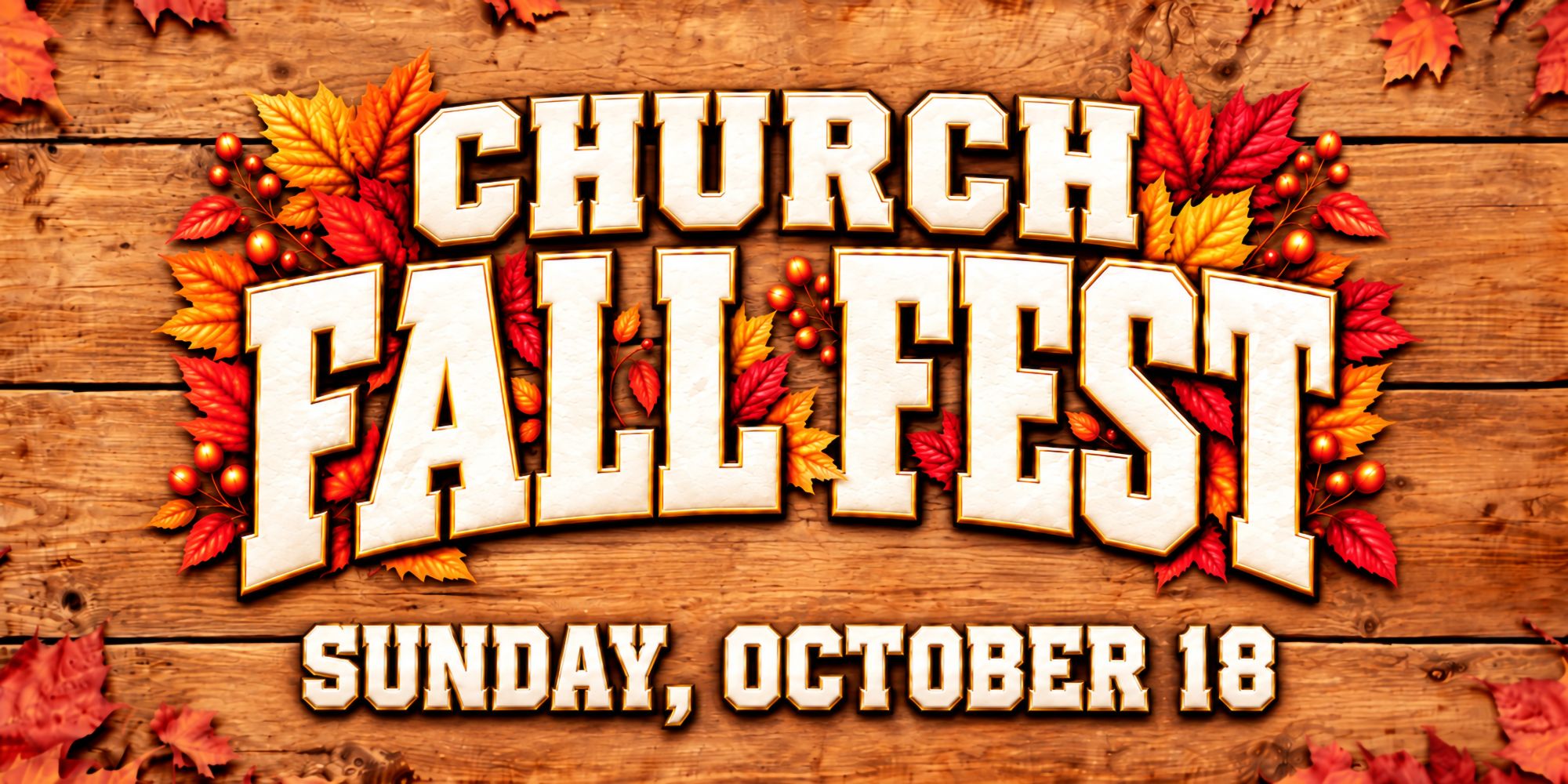 Church Fall Fest — Sunday, October 18